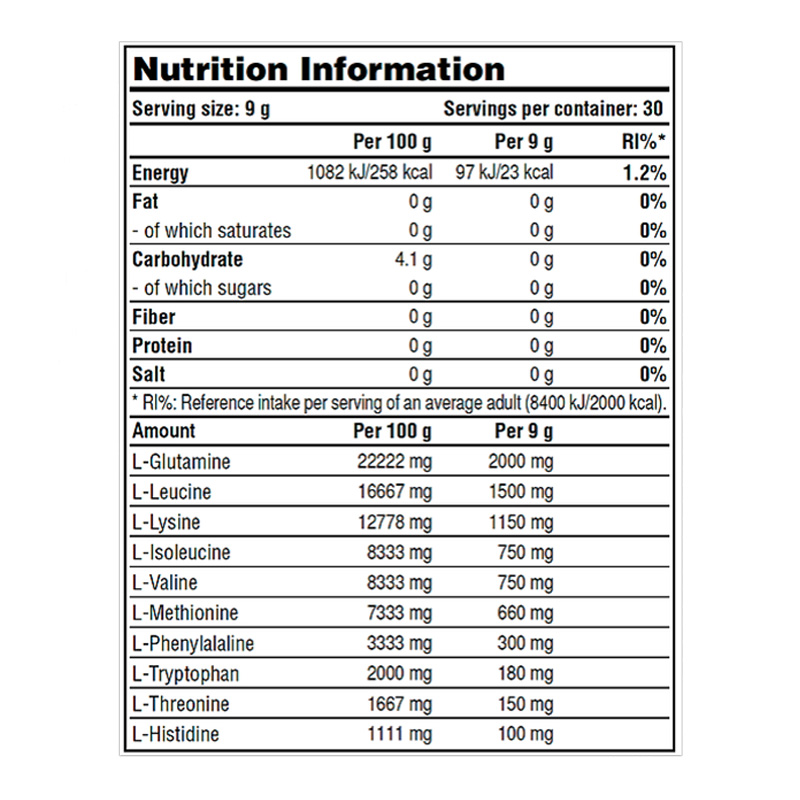 Galvanize Nutrition EAA Green Apple 270G