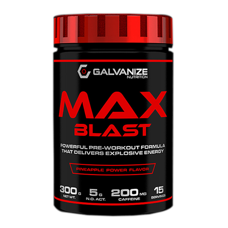 Galvanize Nutrition Max Blast 300G Pineapple Power