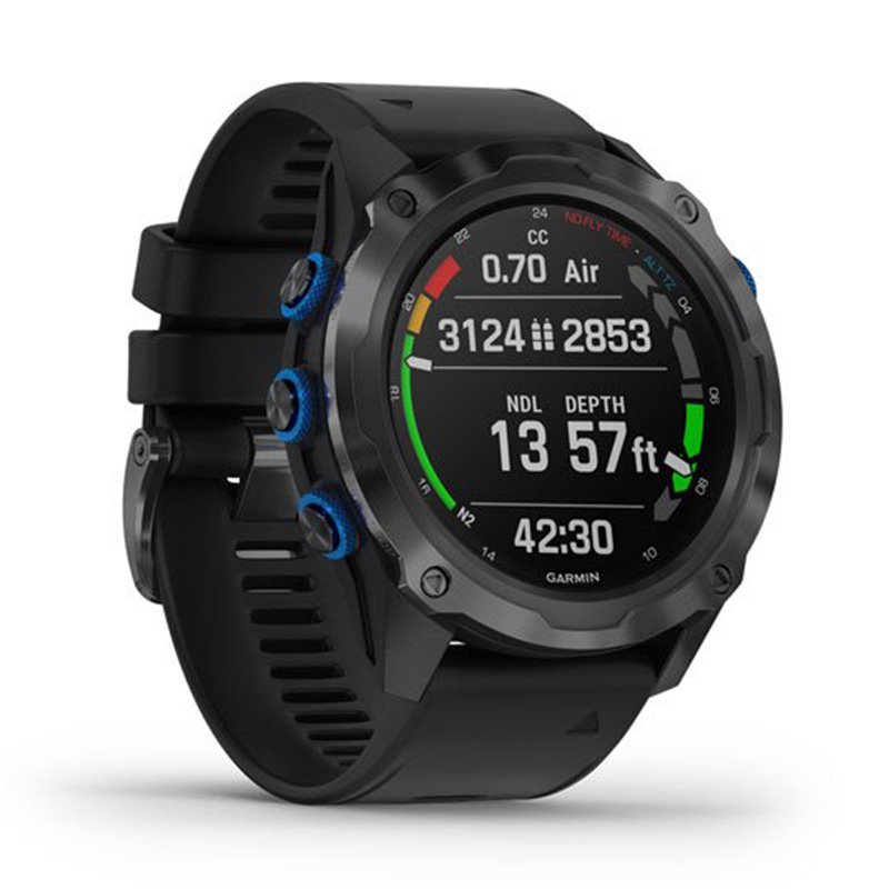 Garmin Descent Mk2i Bundle Titanium Carbon Grey DLC with Black Band With Descent T1 Best Price in Abudhabi
