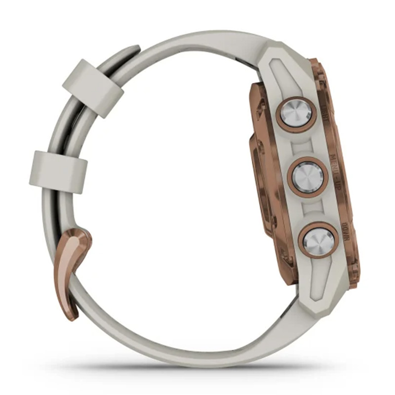 Garmin Descent Mk3i â€“ 43 mm Bronze PVD Titanium with French Grey Silicone Band Watch Best Price in Ajman