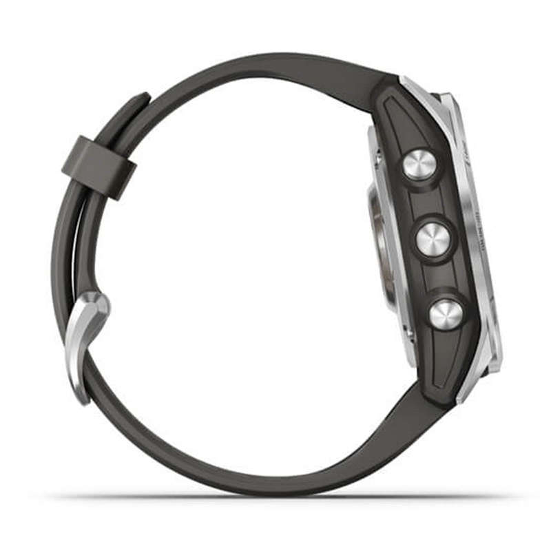 Garmin fenix 7 Standard Edition Silver with Graphite Band 42 MM Watch Best Price in Sharjah