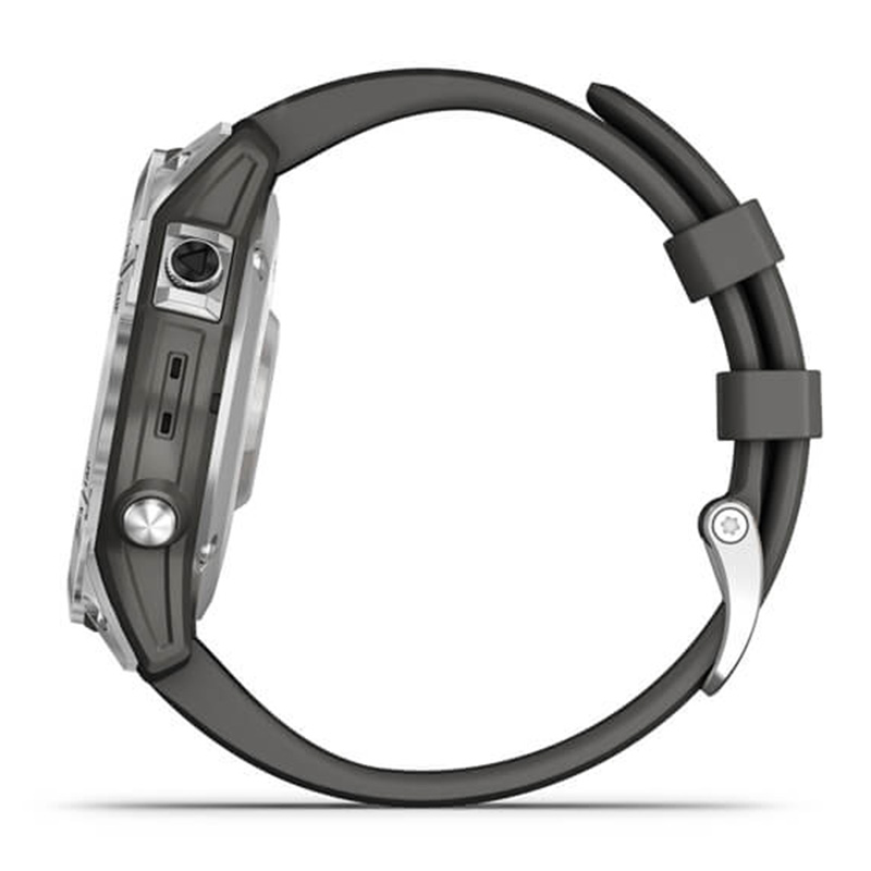 Garmin fenix 7 Standard Edition Silver with Graphite Band 47 MM Watch Best Price in Abu Dhabi