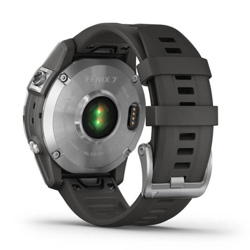 Garmin fenix 7 Standard Edition Silver with Graphite Band 47 MM Watch Best Price in Ajman