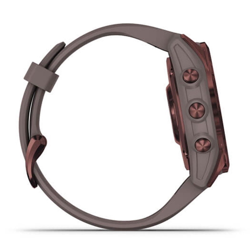 Garmin fenix 7S Sapphire Solar Dark Bronze Titanium with Shale Gray Band 42 MM Watch Best Price in Al Ain