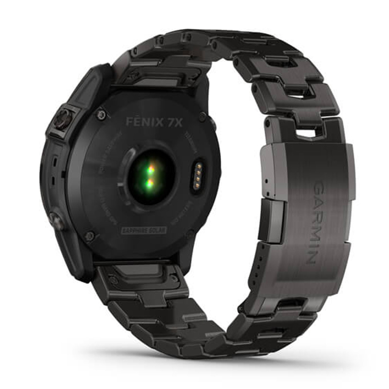 Garmin fenix 7X Sapphire Solar Carbon Grey DLC Titanium with Carbon Grey DLC Vented Titanium Band 51 MM Watch Best Price in Ajman