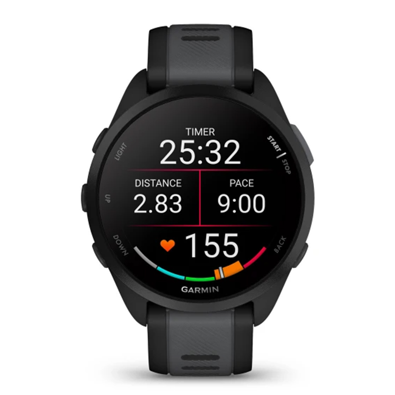 Garmin Forerunner 165 Music Watch Black/Slate Grey Best Price in Dubai