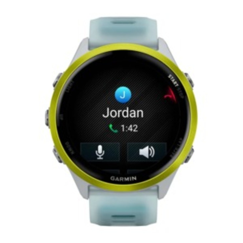 Garmin Forerunner 570 - 47mm Amp Yellow Aluminum with Translucent Whitestone/Turquoise Band  Best Price in UAE Sharjah