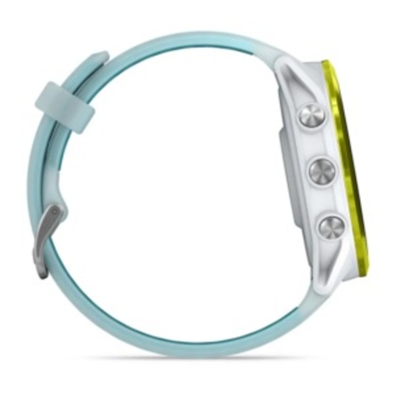 Garmin Forerunner 570 - 47mm Amp Yellow Aluminum with Translucent Whitestone/Turquoise Band  Best Price in UAE Sharjah