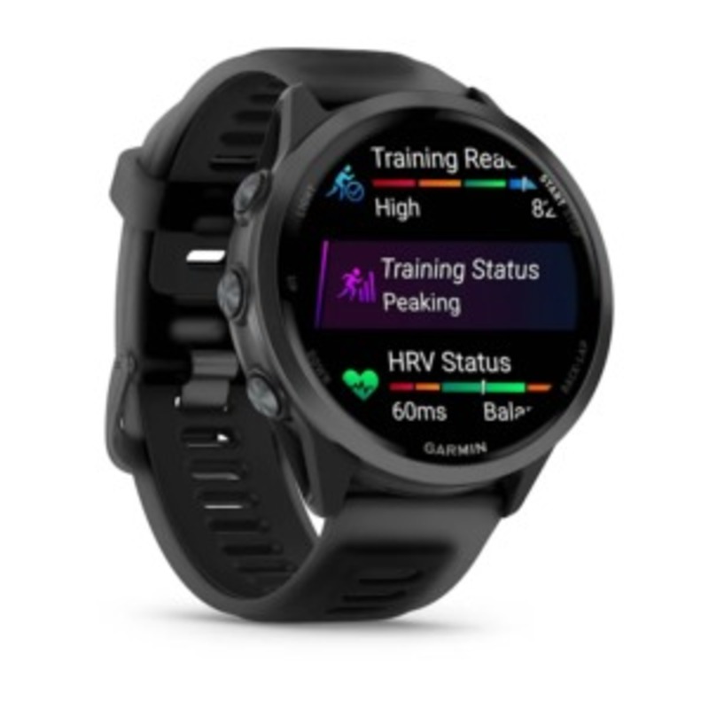 Garmin Forerunner 570 - 47mm Slate Grey Aluminum with Translucent Black/Black Band  Best Price in UAE , Abu Dhabi