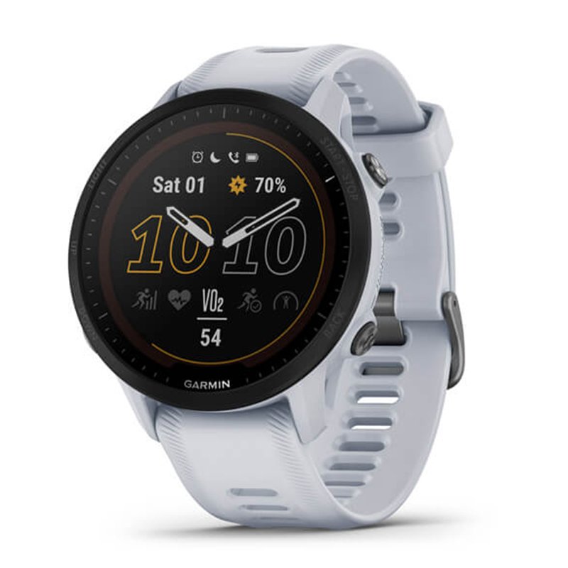 Garmin Forerunner 955 Solar Sport Watch Whitestone