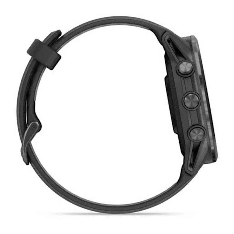 Garmin Forerunner 970 Carbon Grey DLC Titanium with Black Case and Black/Translucent Whitestone Band Best Price in Dubai