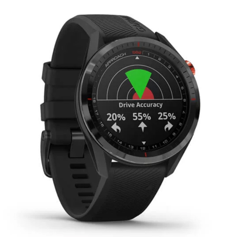 Garmin Golf Watch Approach S62 Bundle Black Ceramic Bezel with Black Silicone Band Bundle Best Price in UAE
