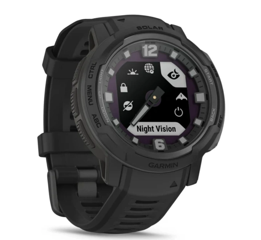 Garmin Instinct Crossover Solar Tactical Edition Black Watch Best Price in Abu Dhabi