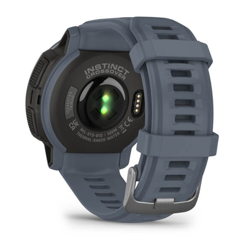 Garmin Instinct Crossover Standard Edition Watch -  Blue Granite Best Price in UAE