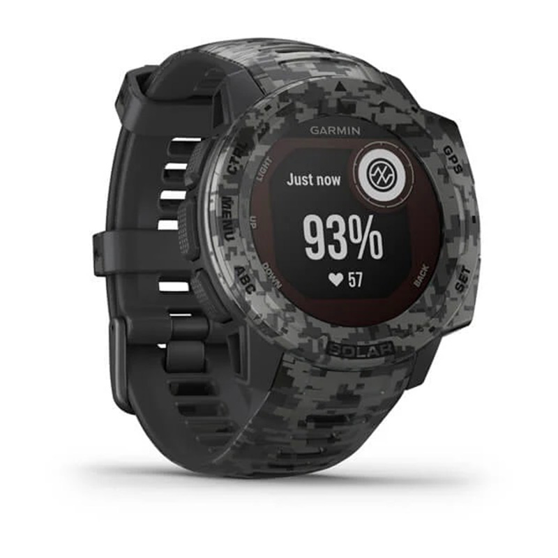 Garmin Instinct Solar Camo Edition Graphite Camo Best Price in UAE