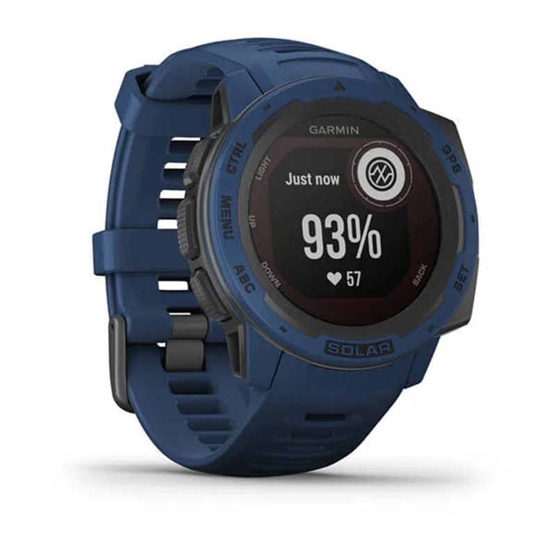 Garmin Instinct Solar Tidal Blue Color Best Price in UAE