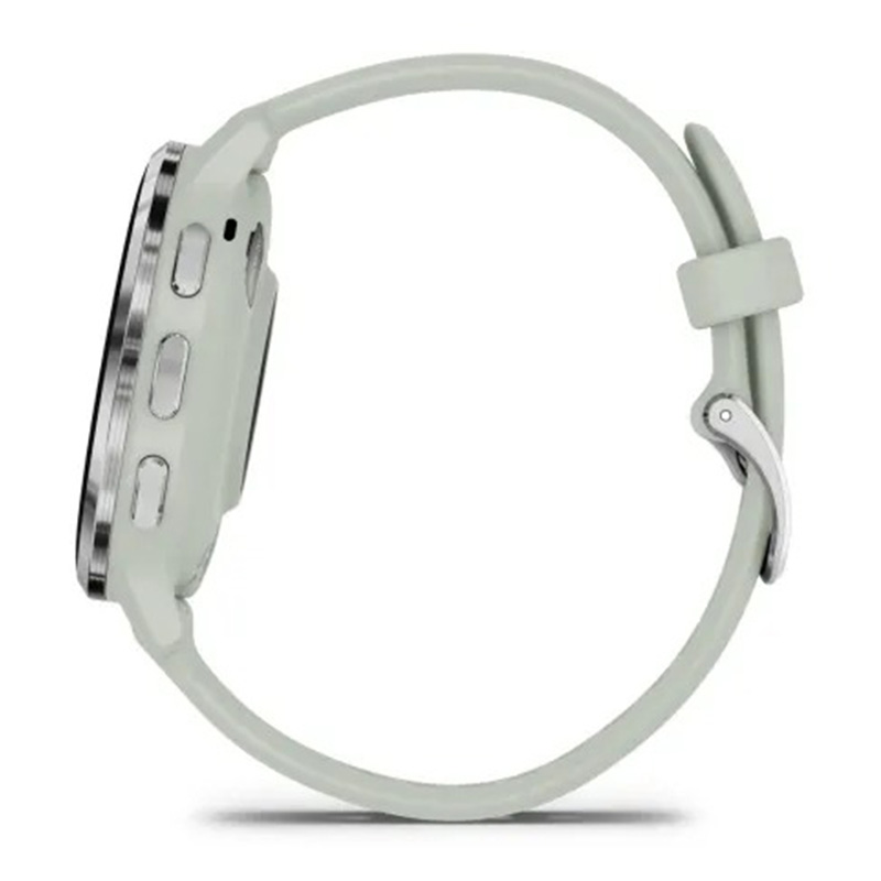 Garmin Venu 3S Soft Gold Stainless Steel Bezel 41 MM With Sage Grey Case And Silicone Band Watch