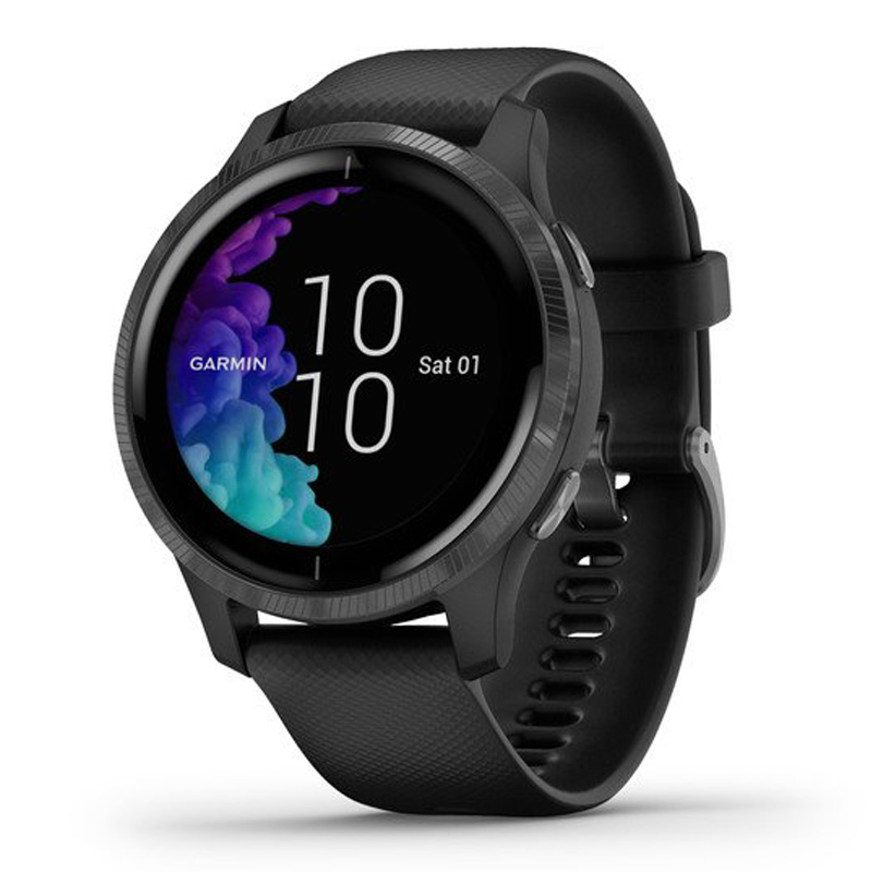 Garmin Venu Black With Slate Smart Watch (010-02173-14)