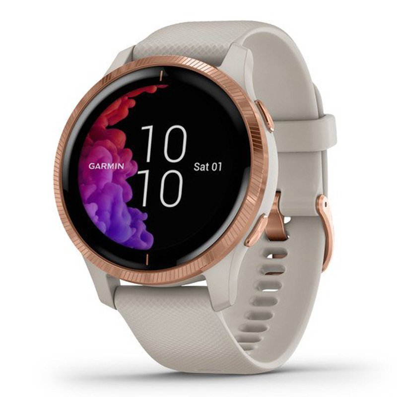 Garmin Venu Light Sand With Rose-Gold Hardware (010-02173-24)