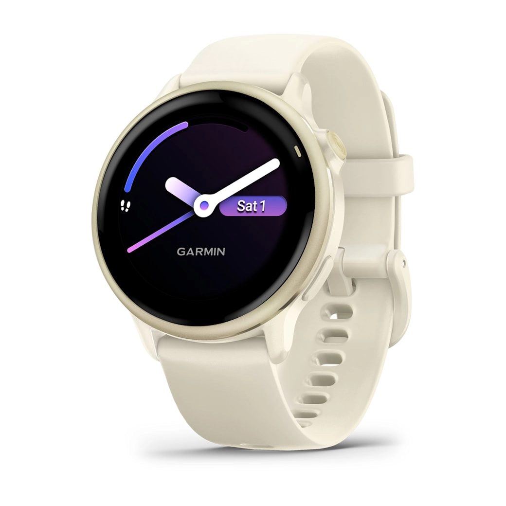 Garmin Vivoactive 6 Lunar Gold with Bone Band Watch