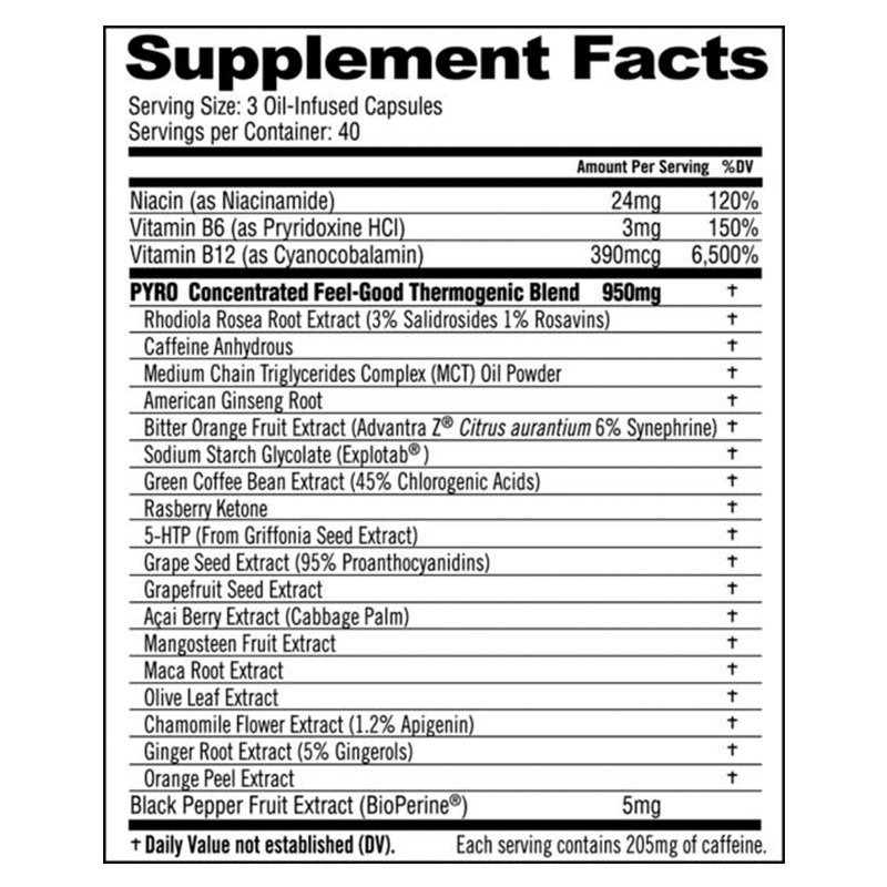 GAT Jetfuel Pyro 120Caps Best Price in Dubai