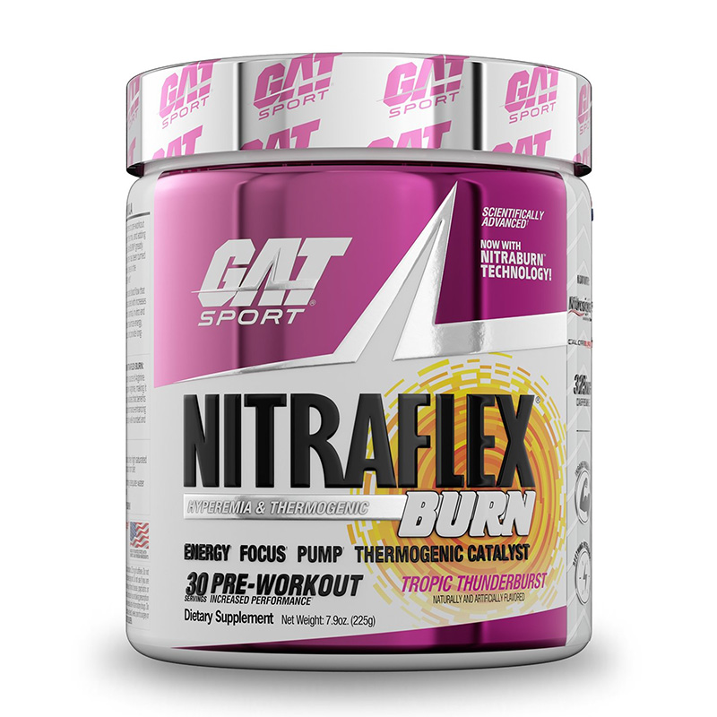 GAT Sport Nitraflex Burn Tropic Thunder 30 Servings