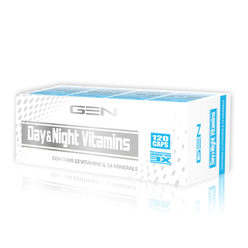 GEN Nutrition Day and Night Vitamine 120 Caps