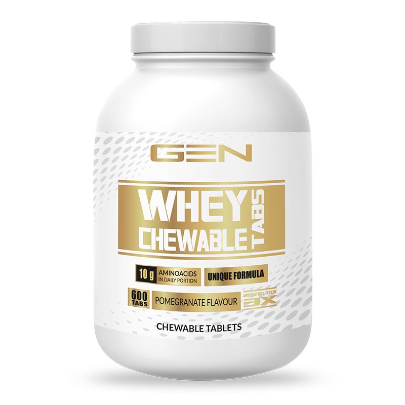 GEN Nutrition Whey Chewable 600 Tabs