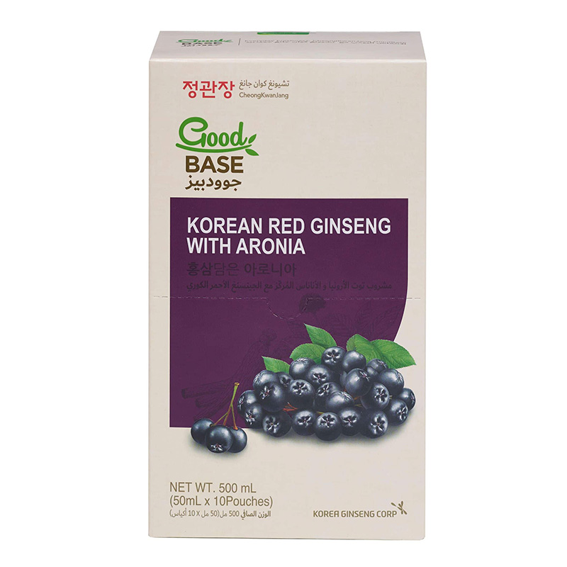 GoodBase CKJ Aronia Drink with Korean Red Ginseng Box of 3 Best Price in Dubai