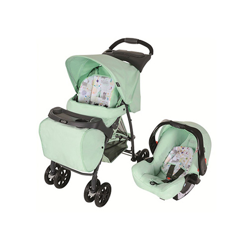 Graco Travel System Mirage Plus Stroller- Aztec