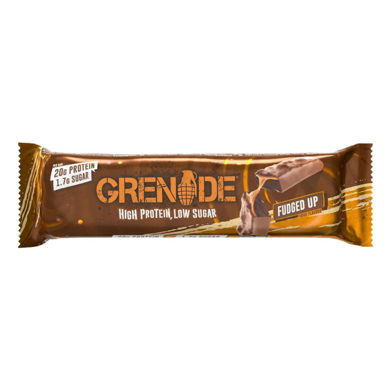 Grenade Protein Bars Fudged Up 160 G x 12 in Box - Chocolate Fudge Best Price in Abu Dhabi