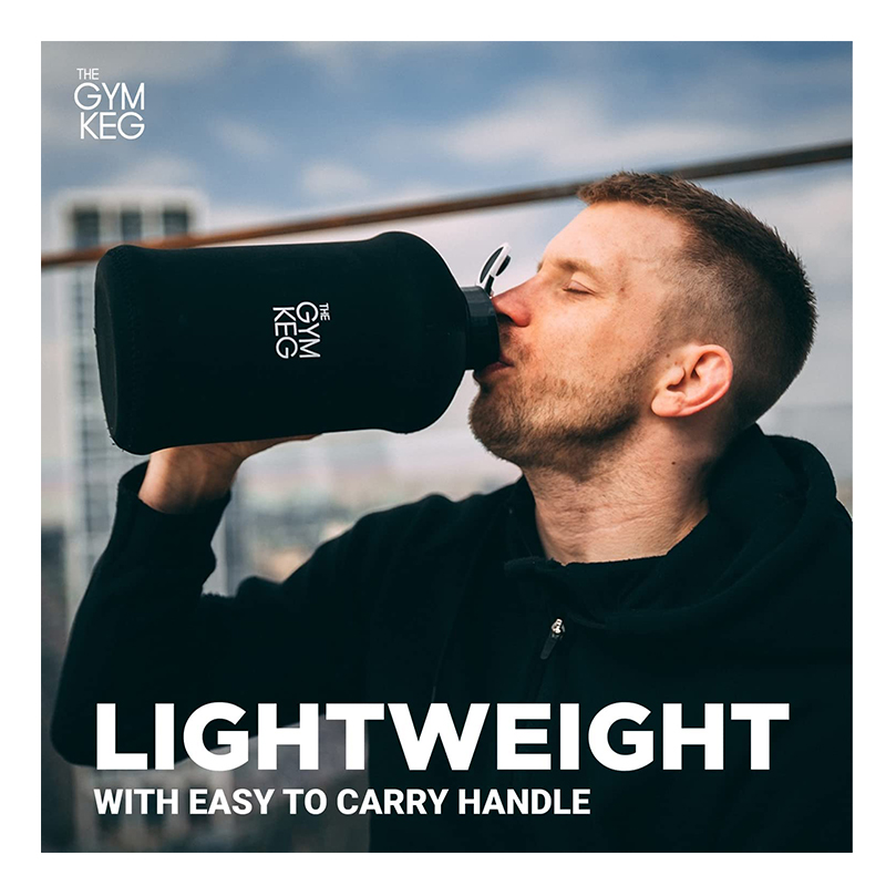 Gym Keg Sports Water Bottle Stealth Black 2.2 Litre Best Price in Ajman