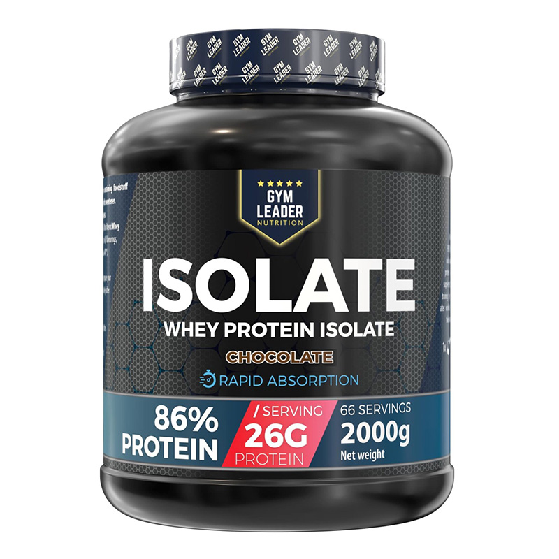 Gym Leader Whey Isolate Chocolate 66 Servings