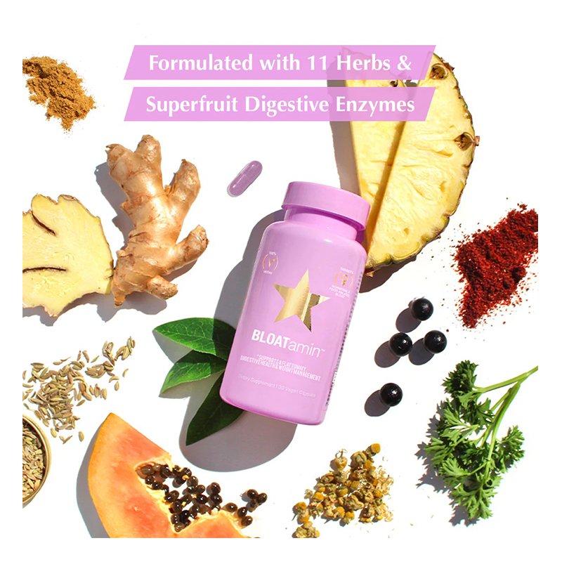Hairtamin BLOATamin 30 Vegan Capsules Best Price in Dubai