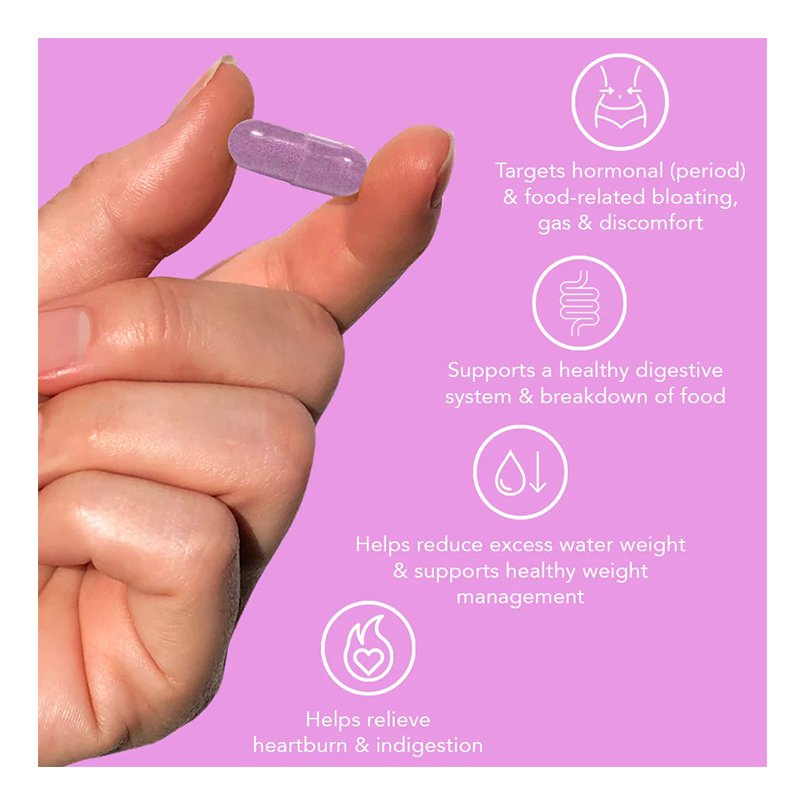 Hairtamin BLOATamin 30 Vegan Capsules Best Price in Abu Dhabi