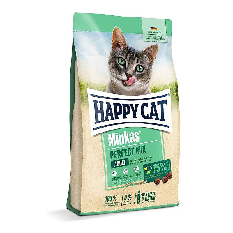 Happy Cat Minkas Perfect Mix Poultry Fish & Lamb 500 G