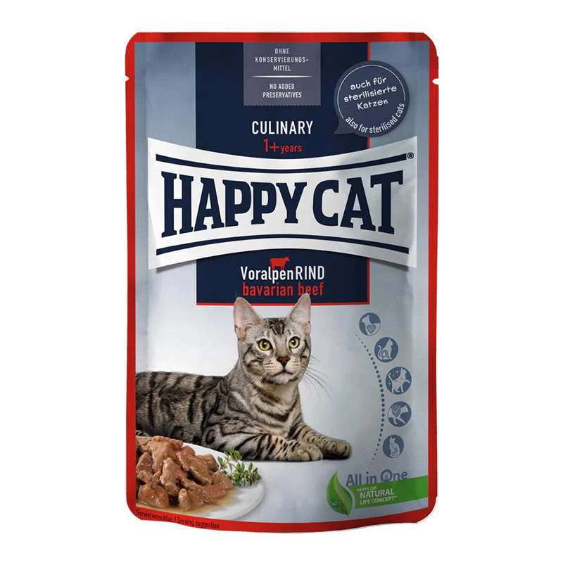 Happy Cat Mis Culinary Bavarian Beef 85 G