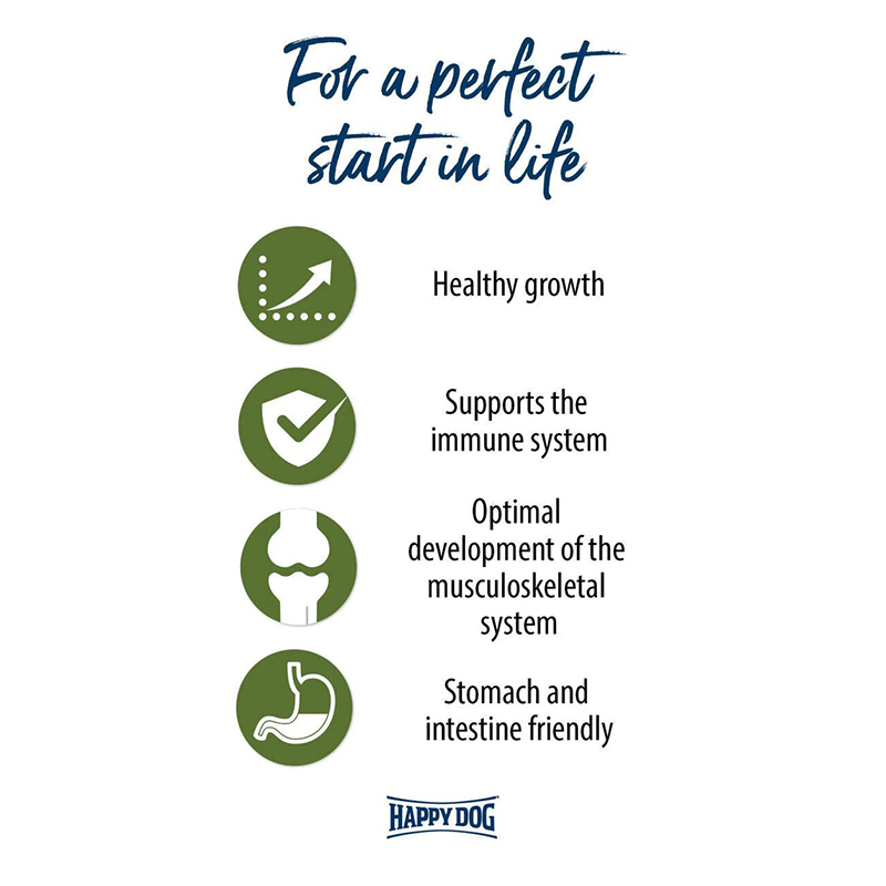 Happy Dog Sensible Puppy - Lamb & Rice 4 Kg Best Price in Abu Dhabi