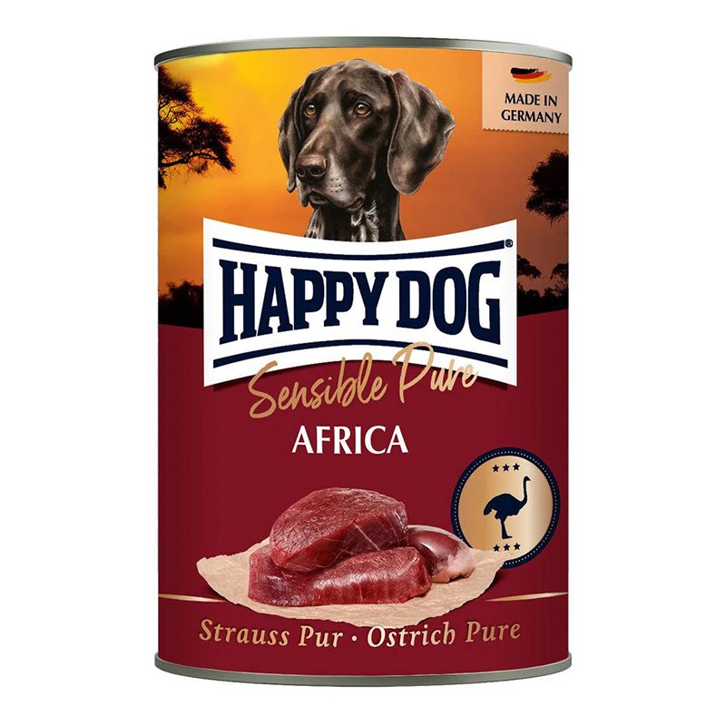 Happy Dog Sensible Pure Africa Ostrich 400 G