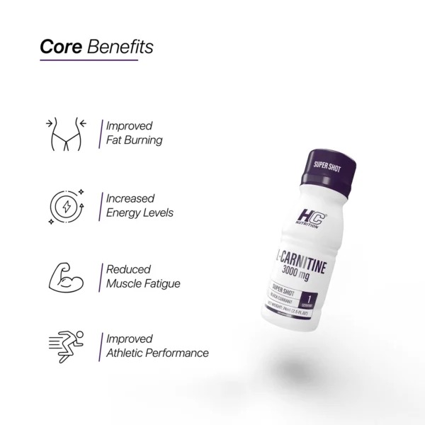 HC Nutrition L-Carnitine Shot 3000 mg 74 ml Best Price in Al Ain