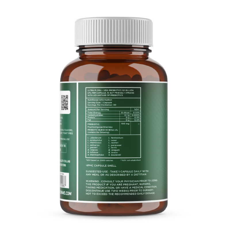 HC Nutrition Probiotics 50 Billions 30 Veg Capsule Best Price in Dubai