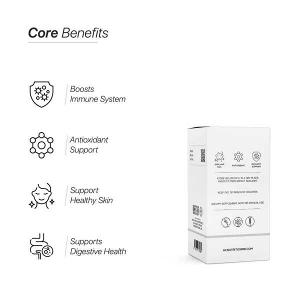 HC Nutrition Zinc 50mg 60 Tablets Best Price in Abu Dhabi