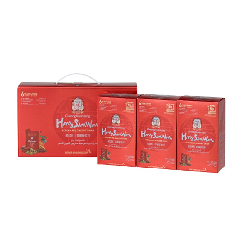 Hong Sam Won Korean Red Ginseng Drink 3 Box