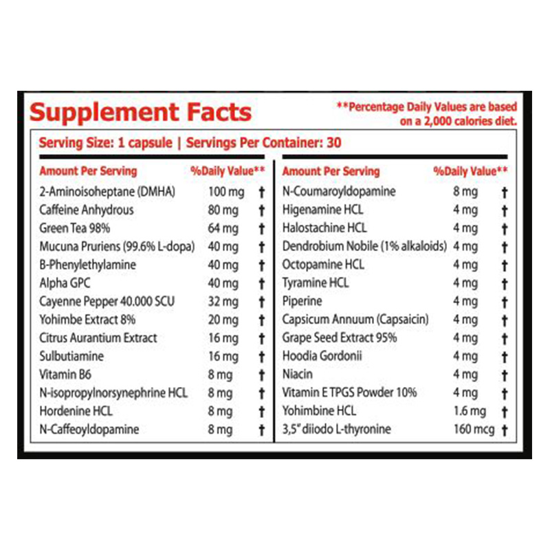 Hunter Pharma Cuts Fat Burner 30 Servings Best Price in Dubai
