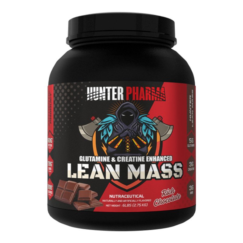 Hunter Pharma Lean Mass Gainer 6 lbs - Rich Chocolate