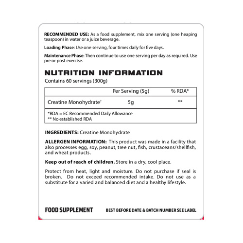 Hyper Strenght Creatine Creatine 300G Price in Dubai