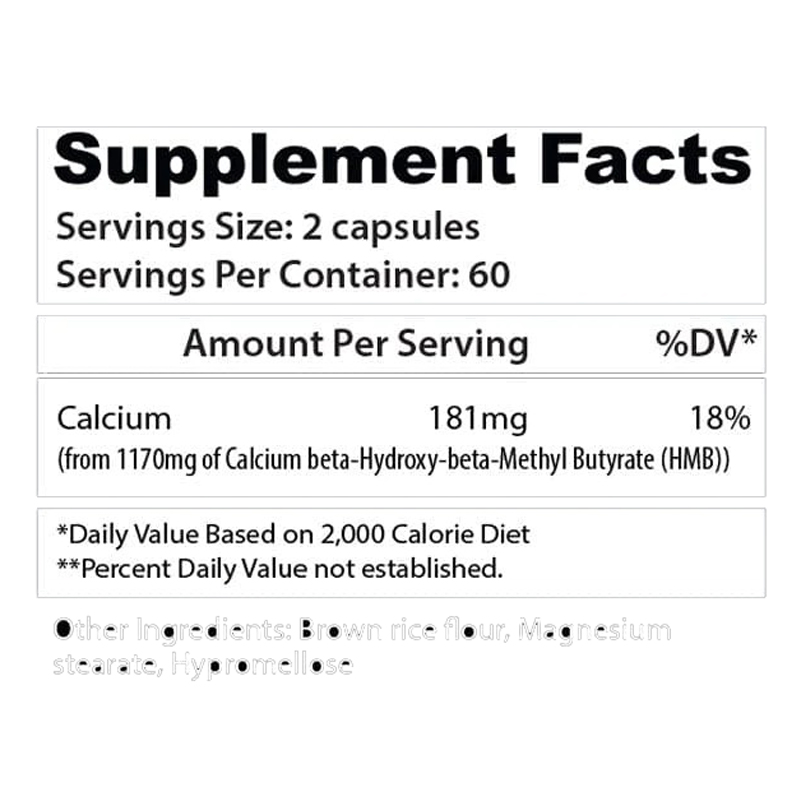 Insane Labz Asylum Cabinet HMB 120 Capsules Best Price in Dubai