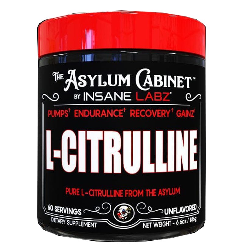 Insane Labz Asylum Cabinet L-Citrulline 60 Servings