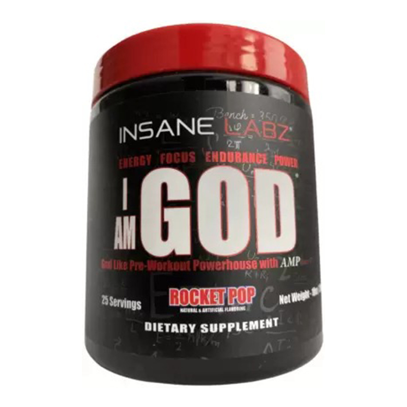 Insane Labz I am God 25 Servings - Rocket Pop