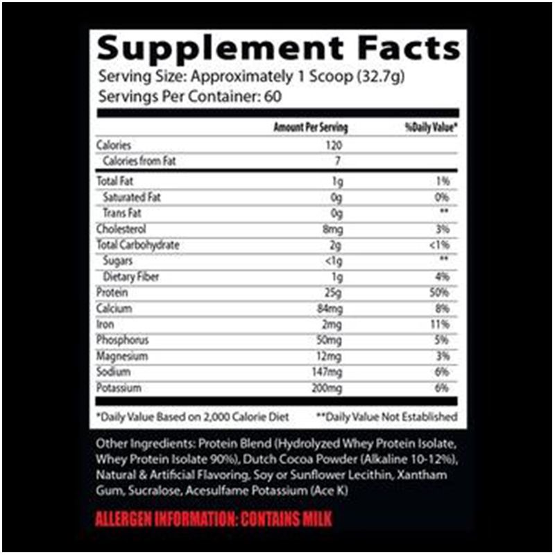 Insane Labz ISO Whey Protein 4 lbs - Chocolate Best Price in Dubai